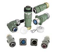 1 Uds YD20 5 Pines Recto YD20J5TP en ángulo YD20J5TR Conector Impermeable YD20K5Z YD20K5 YD20J5 TS Codo YD20J5TR Acoplamiento(Navy Blue)