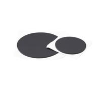 1 unid/4 unids diámetro 10 mm-120 mm redondo autoadhesivo silicona pie pad muebles gabinete puerta amortiguador anticolisión antideslizante espesor 3 mm(30x3mm (1pcs))