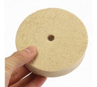 1 unid 6 pulgadas 150 mm pulido de fieltro de lana pulido rueda redonda pulidora de fieltro de lana pulidora almohadilla de disco para pulido de metal de madera