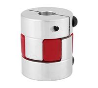 1 Unid Acoplador de Acoplamiento de Eje de Ciruela de Aleación de Aluminio Conecte D25 L30 de 8 MM A 12mm Para Motor Paso A Paso(8mm-8mm)
