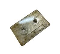 1 unid Audio Cassette Caja de Almacenamiento a Prueba de Polvo, Caja de Cinta de grabación magnética Transparente
