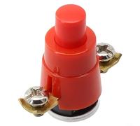 1 unid Interruptor Térmico 56 ° C 250 V 16A Interruptor Térmico Reemplazo Carrete Cable Tambor Cable Interruptor de protección térmica Enchufe móvil para carrete de alambre y carrete de cable