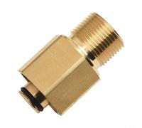 1 unid M22 a 14 latón macho lavadora a presión acoplador rápido para mangueras de alta presión