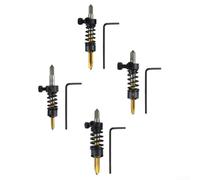 1 unid M6 Tapping Chaflán recto Flauta Tornillo Tap para máquinas de torno, material de acero de alta velocidad para biselado duradero de rosca (B)