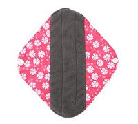 1 unid Paño menstrual de tela de bambú de carbón reutilizable Almohadillas sanitarias lavables 5 colores S(Hermosa flor)