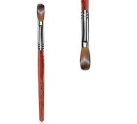 1 unid Pincel para Uñas de Acrílico Color Rojo,Herramientas Profesionales para Uñas,Manicura Herramienta,12# Cepillo de uñas