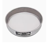 1 UNID Test Sieve Laboratorio Estándar Estándar Inspección Pharmacopeia Sieve 304 Sus Filtro Malla croming Marco diam. 20 cm 10-200 Malla (Capacity : 200 Mesh(0.075mm))
