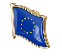 1 Unid Unión Europea Bandera Pin Badge Metal Esmalte Solapa Pin Broche Unión Europea Bandera Insignias Accesorio Novedad