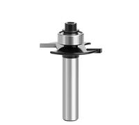 1 unid vástago de 8 mm T-Sloting Joint Slot Cutter Jointing Slotting Router Bit 2mm Altura Fresa carpintería 8mmx31mmx2mm
