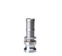 1 unidad, 1/2 ", 3/4", 1 ", 304, aspersor de jardín de acero inoxidable, adaptador de ajuste Camlock, lengüeta Camlock, desconexión rápida for accesorios de bombas de manguera(E,3/4")