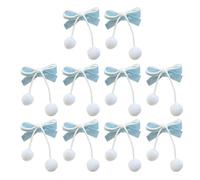 1 unidad/1 par/10 horquillas japonesas con forma de lazo, para Halloween, flequillo, coleta de caballo para adolescentes