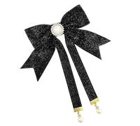 1 unidad/1 par de horquillas con forma de lazo para niñas dulces y lujosas, pasadores estéticos de tela, accesorios para el cabello para mujer, clip para el cabello delgado/grueso, para mujer, moño