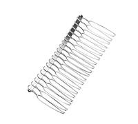 1 unidad/10 peines para el cabello para mujer, accesorios de metal, peine lateral para novia, peine de velo de boda, peine de agarre para velos