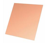 1 unidad, 100x100mm, 200x200mm, 300x300mm, 0,8mm, 1mm, 2mm, 3mm, 4mm, T2, placa de cobre, lámina de cobre, piel, cobre rojo, cobre púrpura(1mm,200x200mm)
