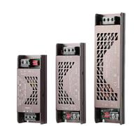 1 unidad 12 V 24 V modo fundido fuente de alimentación LED de plena potencia, dispositivo de iluminación mudo, 60 W, 100 W, 200 W, adaptador de alimentación de controlador de luz LED regulable (60 W