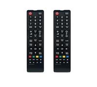1 Unidad/2 Unidades de Mando a Distancia BN59-01199G reemplazado, Compatible con Samsung TV UE43RU7100 UE49RU7100 UE50RU7100 UE55RU7100 UE75RU7100 UE43RU7105(2Pieces BN59-01199G)