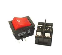 1 unidad, 30/40 A, 250 V CA, alta corriente, encendido/apagado, especial for máquina de anidación, KCD4, punta de plata esterlina, interruptores basculantes de encendido.(Beige)