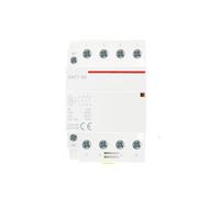 1 unidad, 4 pines, 32-63 A, CA, 110 V, 220, 50/60 Hz, controlador de interruptor contactor modular for uso doméstico, con riel DIN, NO, NC, 2 NO(63a,3NO1NC-220V)