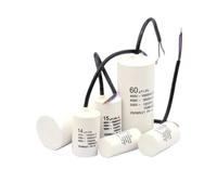 1 unidad 450 V 3UF 4UF 5UF 6UF 8UF 10UF 12UF 15UF 18UF 20UF 25UF 30UF 35UF 40UF 45UF 50UF Motor Run Condensadores CBB60 Spade Tabs 450 VAC (5UF)