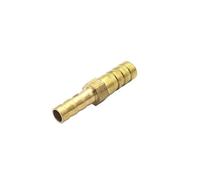 1 unidad, 4mm, 5mm, 6mm, 8mm, 10mm, 12mm, 14mm, 16mm, 18mm, 20mm, espiga for manguera recta de 2 vías, conector reductor de montaje de tuberías de latón(19-16mm)