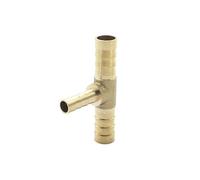 1 unidad, 4mm, 5mm, 6mm, 8mm, 10mm, 12mm, 14mm, 16mm, tipo T, espiga reductora for manguera, tubo de púas de latón, adaptador de conector reductor(19-12-19mm OD)