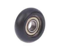 1 unidad 608ZZ 8 * 32 * 12mm envoltura de nailon plástico línea POM cuerda alambre rodamiento rueda polea