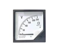 1 unidad 6L2-V 250V 300V 450V 500V 750V medidor analógico de CA medidor de corriente de voltaje CA 80 * 80MM voltímetro puntero voltímetro