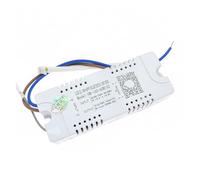 1 unidad AC220V 2,4G control remoto controlador LED inteligente 12-40W 36-50W 40-60W 50-72W X2 X4 X6 X8 240mA controlador de atenuación(B-3pin-40-60Wx2,With Remote)