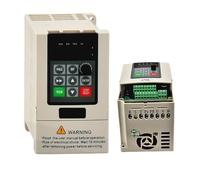 1 Unidad AHD12 Mini VFD 220V 0,4/0,75/1,5/2,2KW, variador de frecuencia económico for Control de Velocidad del Motor.(0.4KW,220VAC 1phase Output)
