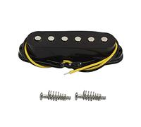 1 unidad Alnico 5 Pickup Guitarra Single Coil Ceremic Magnet Middle Bridge Neck/Middle/Bridge Kits para elegir amarillo