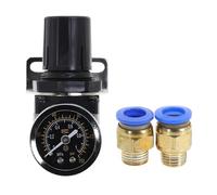1 unidad AR2000-02 regulador de presión G1/4'' Unidades de tratamiento de aire neumático Válvula reguladora de presión(AR2000-02 PC10-02)