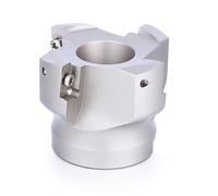 1 unidad BAP400R 50 22 4T BAP400R 63 22 4T BAP 400R 80 27 6T disco cortador de fresado de ángulo recto instalación de insertos de carburo CNC Apmt1604(BAP400R63-22-4T)