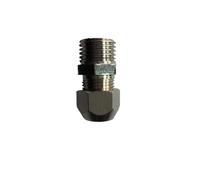 1 unidad BSPT KLA8-02 30 Uds. Conectores neumáticos de giro rápido de 8mm a 1/4 "accesorios rectos macho de un solo toque, tubo de cobre