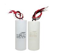 1 unidad CBB60 450 V, 3 cables/4 cables, doble capacitancia(8UF-16UF 4wire)