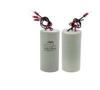 1 unidad CBB60 450 V CA 22 UF + 6 UF, condensador dual de tres cables for motor de grúa, canasta de elevación, condensador de arranque de grúa, 450 V 22 UF + 6 UF