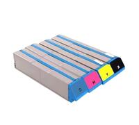 1 Unidad, Compatible con Oki, C911 C931 C941 Pro 9541 9542 9543 9431 Cartucho De Tóner 45536512 45536511 45536510 45536509 Impresora Compatible(BK)