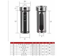 1 unidad D20 D25 D32-4/5/6/8/10/12/14 D25-MT1 MT2 MT3 torno diámetro interior herramienta auxiliar herramienta de torno mecánico manga for soporte(D20-14)