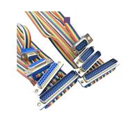 1 unidad DB9 DB15 DB25 DB37 DIDC 9 15 25 37 pines, conector de puerto de cable hembra, cable de extensión RS232(DB15,Male to Male,10cm)