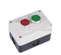 1 unidad de 22 mm con indicador de inicio y parada, interruptor momentáneo impermeable, caja de botón de parada de emergencia, caja de control industrial manual(Type-3,24V)