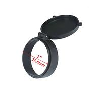 1 unidad de 25,5-67mm, cubierta de lente for mira de Rifle, tapa de protección de resorte rápido abatible hacia arriba, tapa de lente de objetivo, calibre Airsoft, mira for Rifle de caza ( Color : 25.