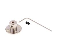 1 unidad de 3/4/5/6/8-14 mm, brida de acoplamiento de eje rígido, conector de transmisión, adaptador de funda compatible con barco, coche, modelo de avión(7mm)