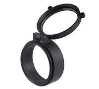 1 Unidad de 30mm-69mm, Cubierta de Lente Transparente for mira de Rifle, Tapa de protección de Resorte rápido abatible hacia Arriba, Tapa de Lente de Objetivo for Rifle de Caza Airsoft (Color : 46mm