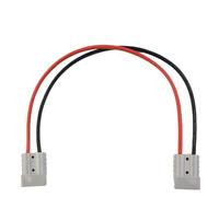 1 unidad de 50 A 600 V para Anderson de doble cabeza, 1 unidad de 50 A, fácil de conectar y desconectar. El proceso de carga es simple y rápido (50 cm)