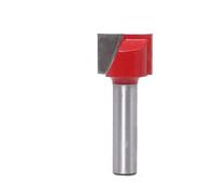 1 unidad de broca de grabado de fondo de limpieza de 8mm, broca de enrutador de carburo sólido, herramientas de carpintería, fresa CNC, fresa for madera(16mm)
