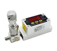 1 unidad de caudalímetro másico térmico digital CMF9002 con salida analógica RS485, sensor de 4-20 mA y 1-5 V.(CMF9008-20-ZF)