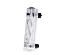 1 unidad de caudalímetro rotámetro de 0,5-5 Gpm, 2-18 Lpm, panel acrílico, medidor de caudal de agua de 1/2 LZM-15(NO Regulator)