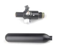 1 unidad de cilindro de gas for buceo M18*1,5 de 0,5 l y 500 cc, salida de 160-3000 PSI, estación reguladora de presión, tanque de aire, accesorios for cilindros de CO2 for buceo(Tank And 850PSI)