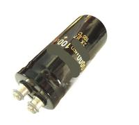 1 unidad de condensador electrolítico radial de 100 V, 22000 uf, 10000 uf, 33000 uf, 47000 uf, 68000 uf, 100000 uf, 120000 uf y 150000 uf, con un rango de error de +/- 20%.(100v 10000uf 35x80)