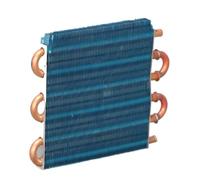 1 Unidad De Condensador En Miniatura, Tubo De Cobre Enfriado Por Aire, Radiador Con Aletas, Evaporador, Intercambiador De Calor, Radiador De Refrigeración Por Agua, Accesorios.(1x6x120)