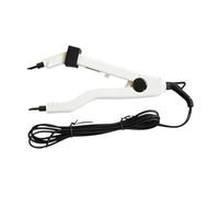 1 Unidad De Conector Calor Hierro Fusión, Máquina For Extensiones Cabello, Temperatura Ajustable, Mini Punta Calentamiento, Herramientas Unión Queratina Ahorro De Tiempo Eficiente(White)